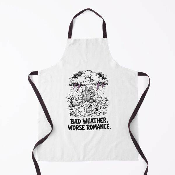 Item preview, Wuthering Heights Bad Weather Worse Romance Retro Comic Storm designed and sold by Fenay Designs.