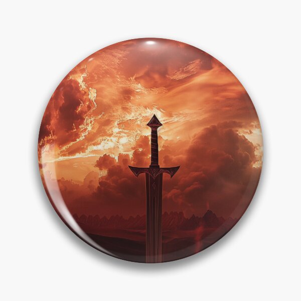 Item preview, Crimson Sword of the Wastes designed and sold by QuantumDrift.