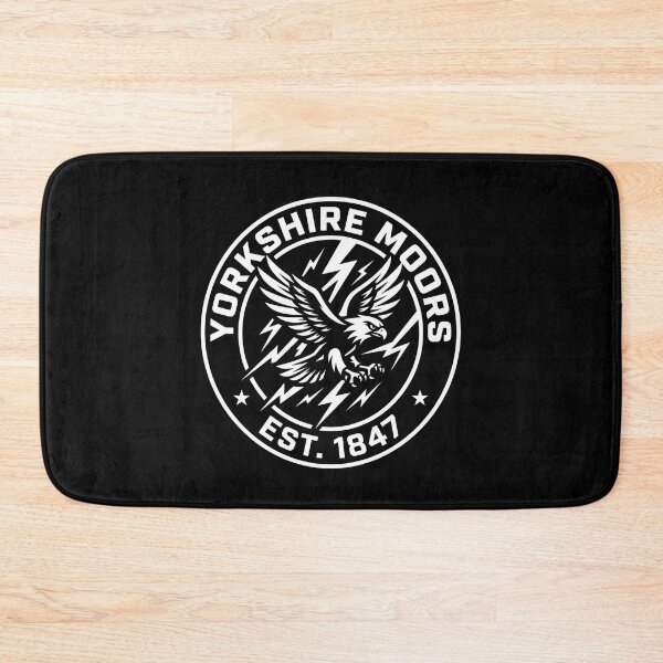 Item preview, Wuthering Heights Yorkshire Moors Est 1847 Retro Eagle Emblem designed and sold by Fenay Designs.