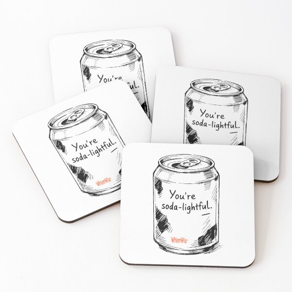 Item preview, You're Soda-lightful - WhimWiz Funny & Quirky Gift Ideas designed and sold by WhimWiz.
