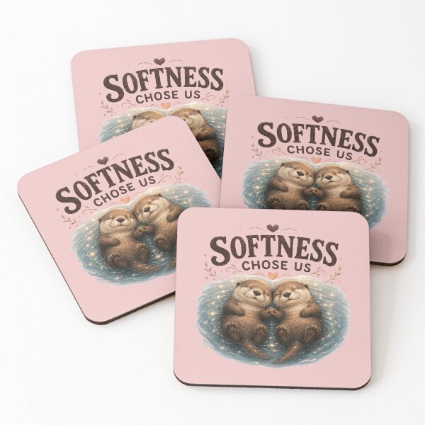 Item preview, Softness Chose Us, Gentle Romantic Aesthetic Love Design designed and sold by JagrDesigns.