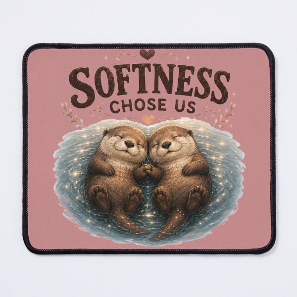 Item preview, Softness Chose Us, Gentle Romantic Aesthetic Love Design designed and sold by JagrDesigns.