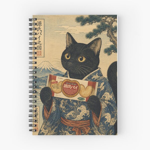 Item preview, The Black Cat's Genji-Pie Adventure designed and sold by Komatoya.