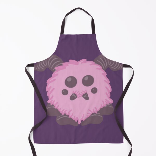Item preview, Pink Fluffy Horned Monster designed and sold by Sugengthecraftd.