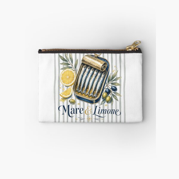 Item preview, Mare Limone Retro Vintage Mediterranean Sardine Food Poster designed and sold by KaBaRen.