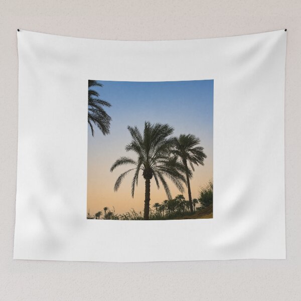 Item preview, Palm trees، View of palm trees at night designed and sold by Art Sun.