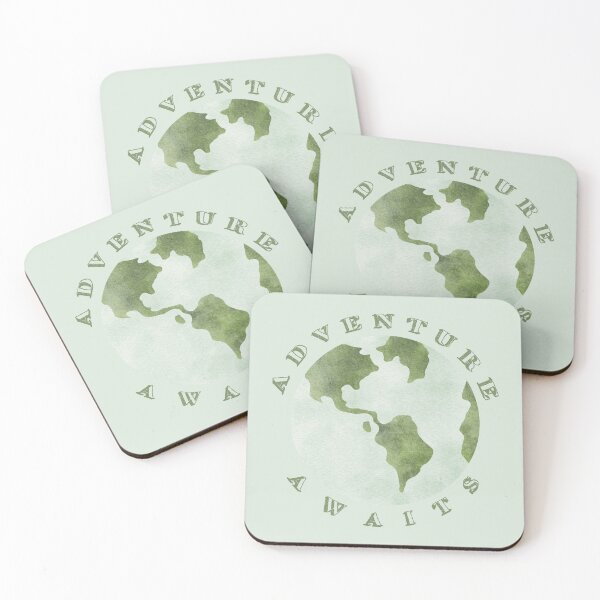 Item preview, Adventure Awaits Mountain Typography Design designed and sold by Moosley Studio.