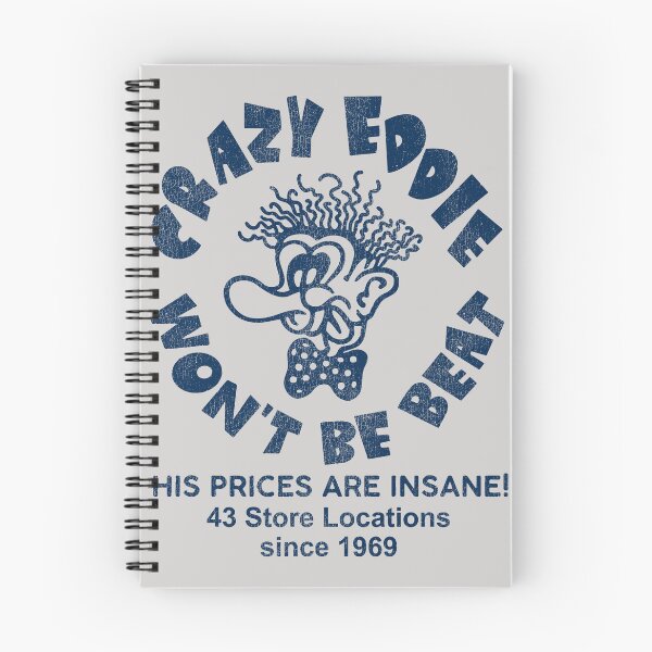 Item preview, Crazy Eddie His Prices Are Insane Worn Logo Lts designed and sold by Alema Art.