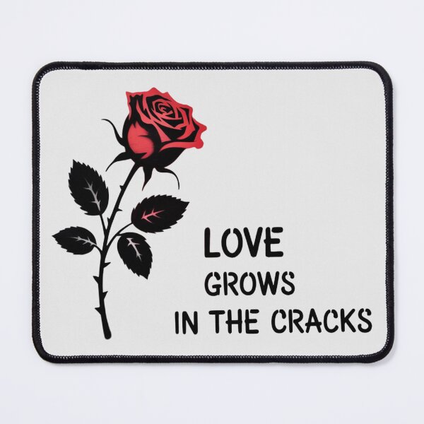 Item preview, Banksy - Love Grows In The Cracks designed and sold by 123ks.