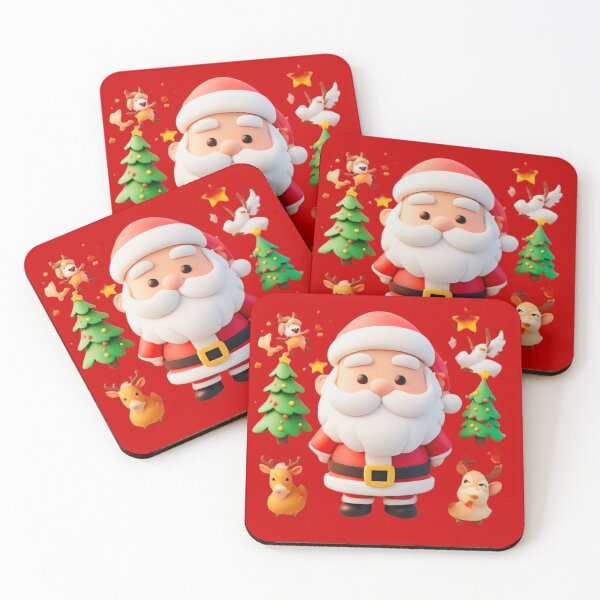 Item preview, Deep colors Santa reindeer with dove love designed and sold by Jsw-speedartja.