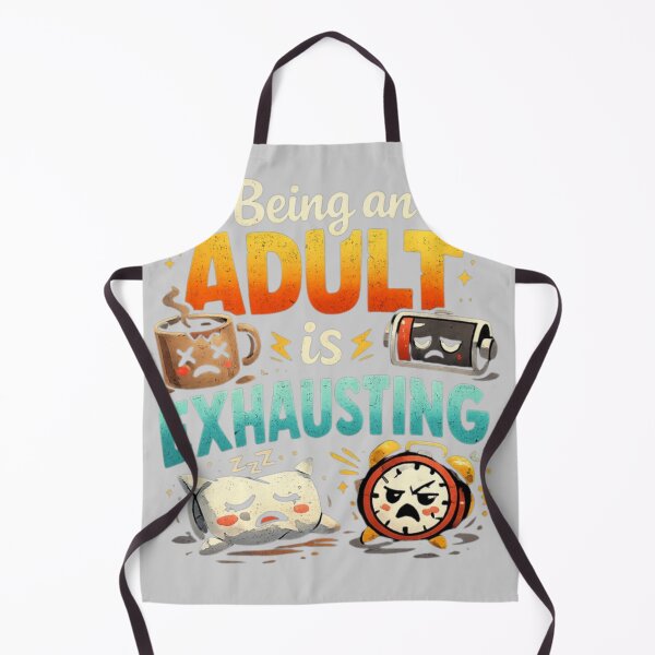 Item preview, Adulting Exhausted T‑Shirt designed and sold by IMOBILYARI.