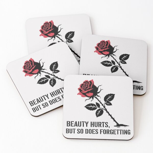 Item preview, Beauty hurts, but so does forgetting designed and sold by 123ks.