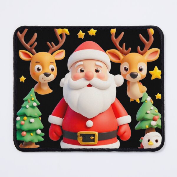 Item preview, Deep colors Santa reindeer with dove love designed and sold by Jsw-speedartja.