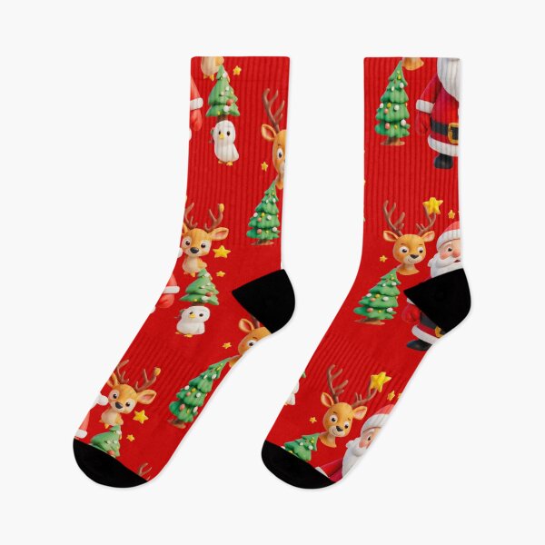 Item preview, Deep colors Santa reindeer with dove love designed and sold by Jsw-speedartja.