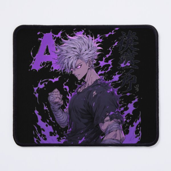 Item preview, Perple anime boy  designed and sold by Radhestore.