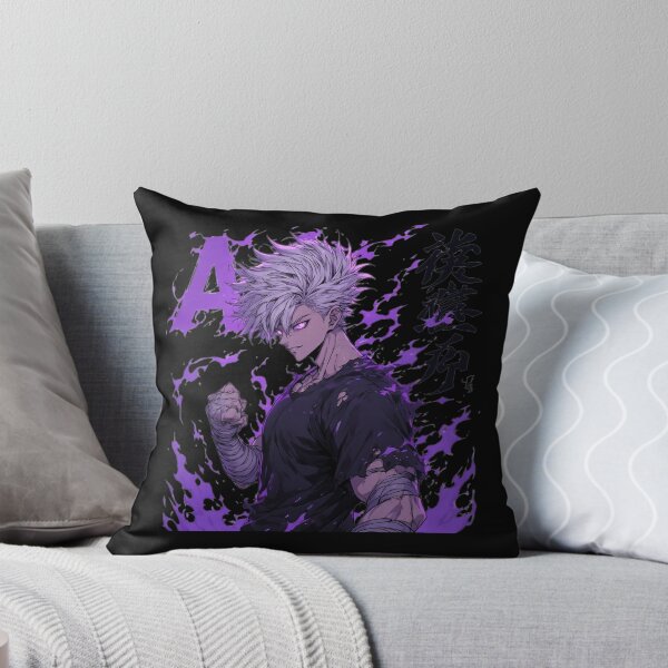 Item preview, Perple anime boy  designed and sold by Radhestore.