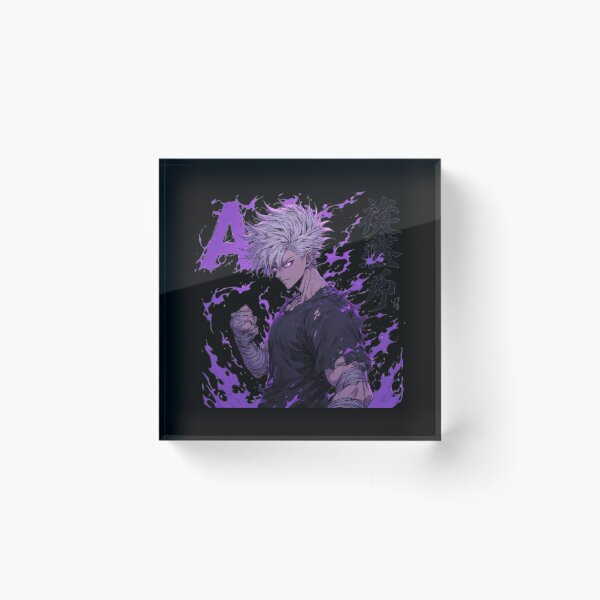 Item preview, Perple anime boy  designed and sold by Radhestore.