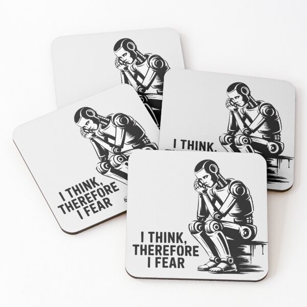 Item preview, BANKSY AI - I THINK, THEREFORE I FEAR designed and sold by 123ks.