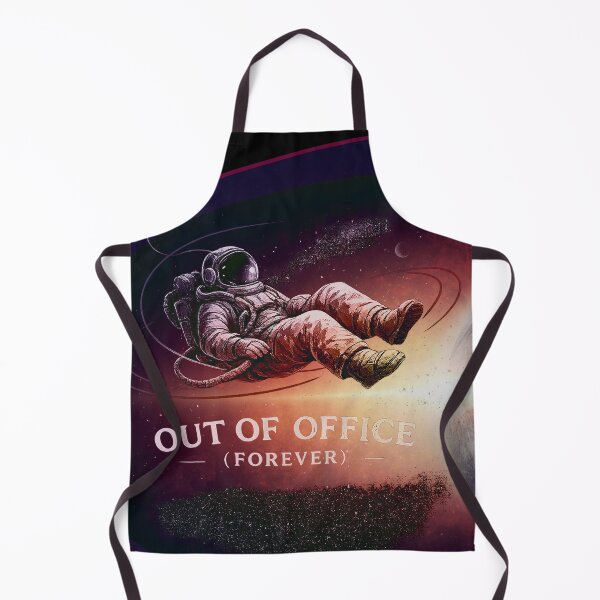 Item preview, Out Of Office Forever Astronaut designed and sold by QuietNovaShop.