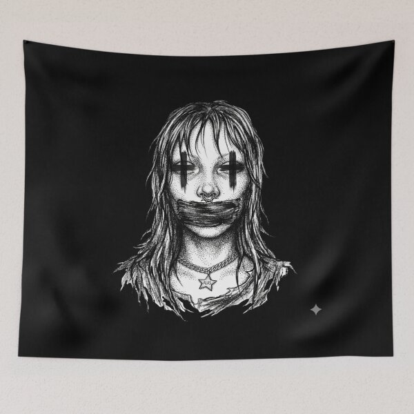 Item preview, GRITO SILENCIOSO designed and sold by PIRACUIBA.