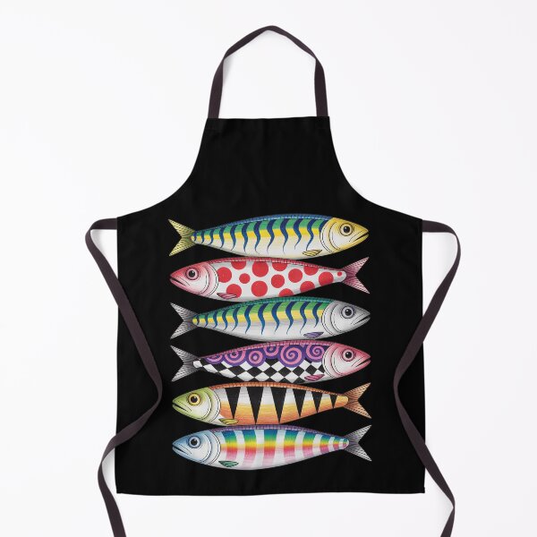 Item preview, Colorful Patterned sardines designed and sold by jkrphoto.