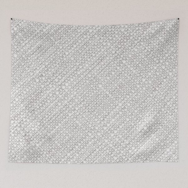 Item preview, Grey and WhiteTextured Print designed and sold by ZedColors.