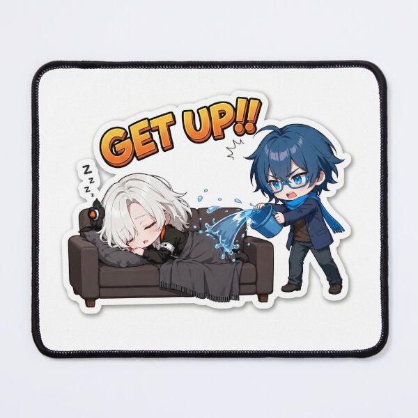 Item preview, Sticker OC my novel : Get up!! designed and sold by Trash-Angel.
