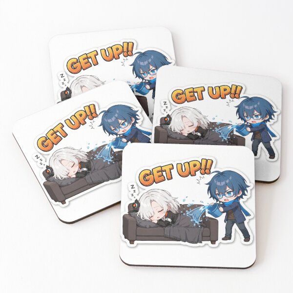 Item preview, Sticker OC my novel : Get up!! designed and sold by Trash-Angel.