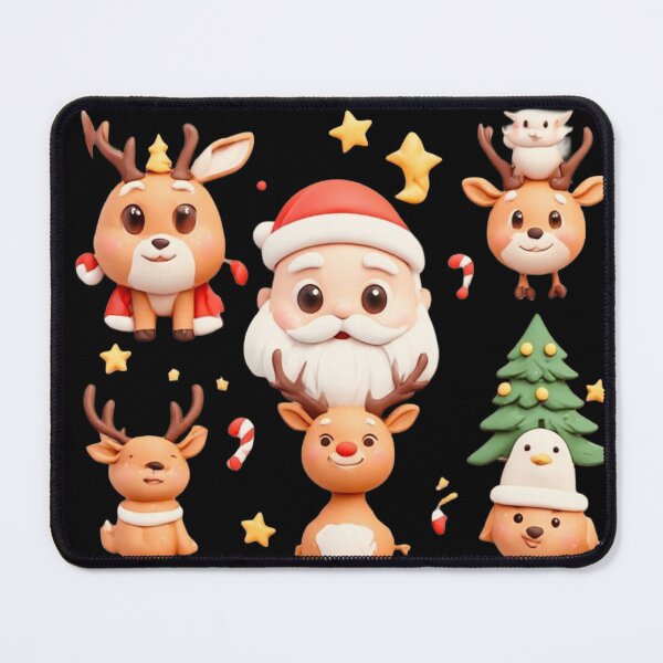 Item preview, Deep colors Santa reindeer with dove love designed and sold by Jsw-speedartja.