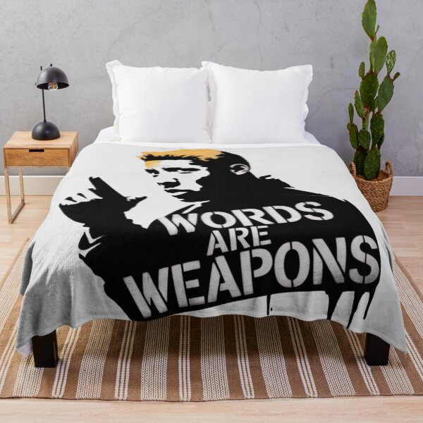 Item preview, Banksy - Words are weapons designed and sold by 123ks.