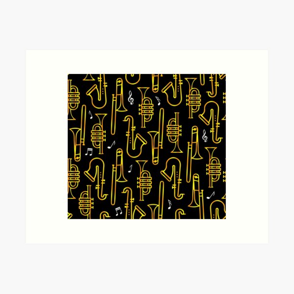 Item preview, Golden Jazz Music designed and sold by VintageStyle.