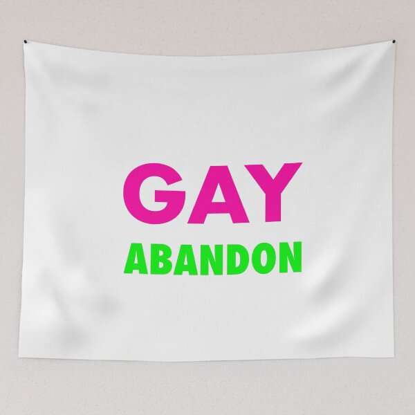 Item preview, Gay Abandon designed and sold by GayKArt.