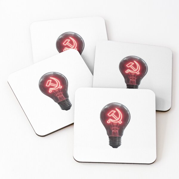 Item preview, Hammer & Sickle Neon Lightbulb designed and sold by Red-Star-Coop.