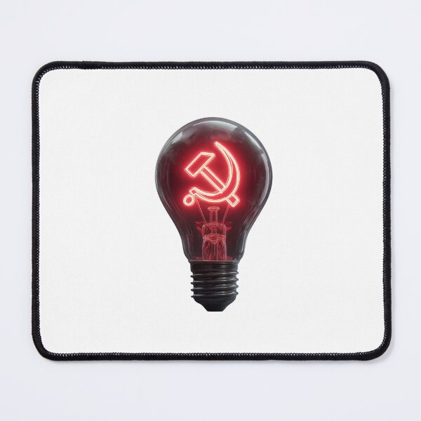 Item preview, Hammer & Sickle Neon Lightbulb designed and sold by Red-Star-Coop.