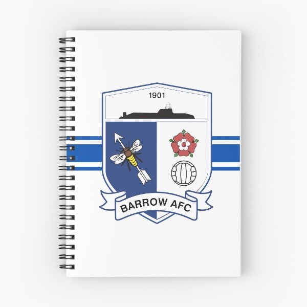 Item preview, Barrow AFC designed and sold by Footy-Maps.