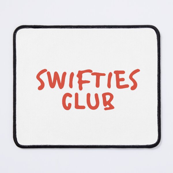 Item preview, Swifties Club Retro Red Text Art designed and sold by Rhodes Shop.