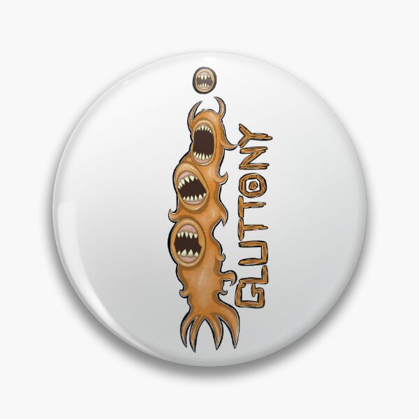 Item preview, Gluttony - 7 deadly sins designed and sold by Purplecatty444.