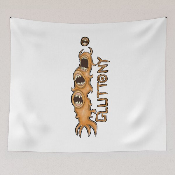 Item preview, Gluttony - 7 deadly sins designed and sold by Purplecatty444.