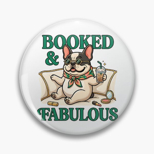 Item preview, Booked & Fabulous designed and sold by Paw Print Tee.