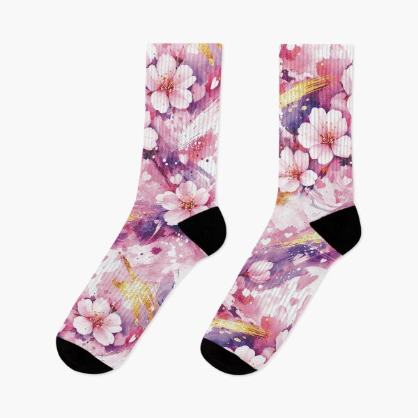 Item preview, Abstract Flowers Floral Pattern Pink Rose Gold Glitter Mixed Media designed and sold by ColdStarfish.