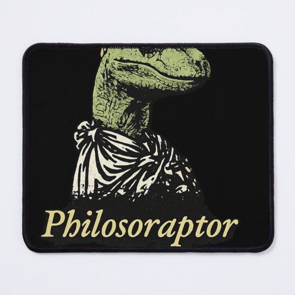 Item preview, Philosoraptor Funny Dinosaur Philosophy Meme Retro designed and sold by ZEtexaxe.