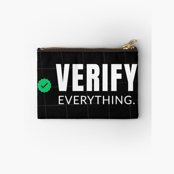 Item preview, Verify Everything Funny Accounting Audit Humor Design designed and sold by FCA SIR MERCH .