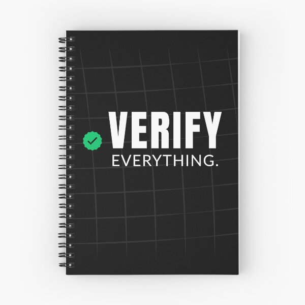 Item preview, Verify Everything Funny Accounting Audit Humor Design designed and sold by FCA SIR MERCH .