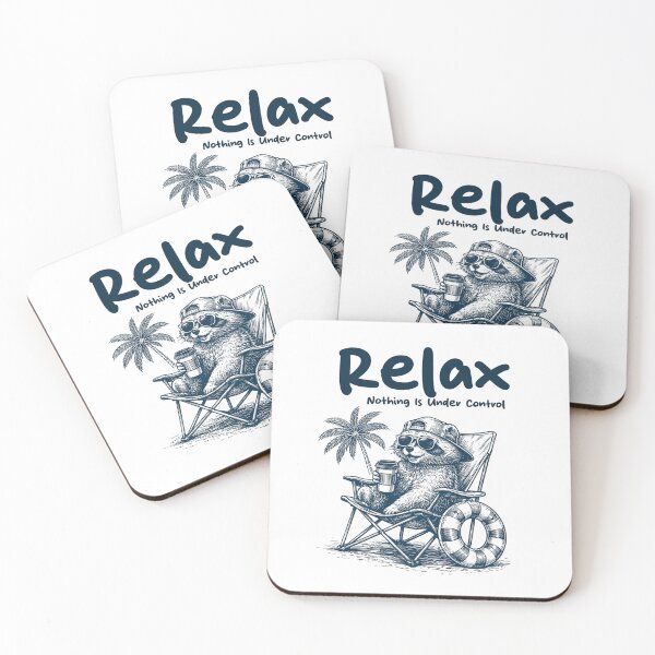 Item preview, Relax Raccoon - Nothing Is Under Control designed and sold by HBDStudio.