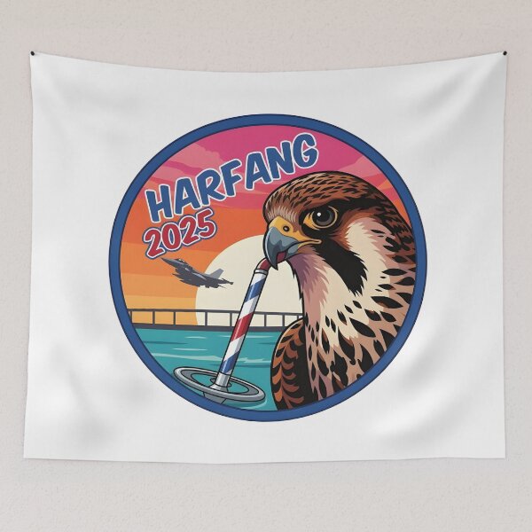 Item preview, Harfang 2025 – Joint Aviation Exercise Commemorative Patch designed and sold by CharlieDesings.