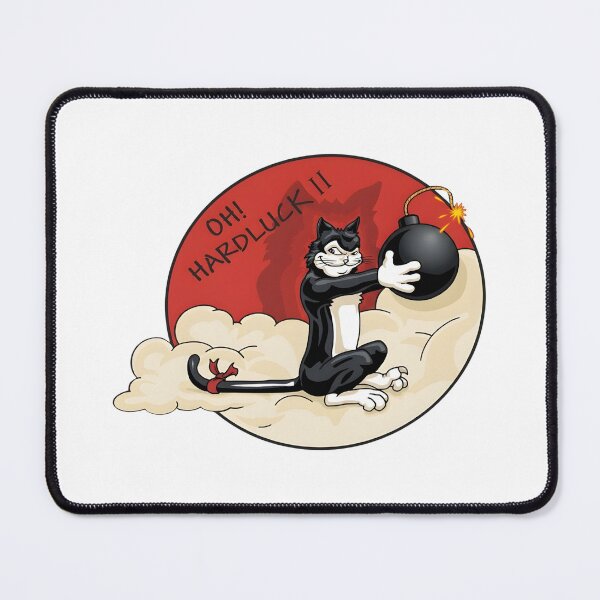 Item preview, The Felix 'Hardluck II' Bomber Nose Art Insignia designed and sold by CharlieDesings.