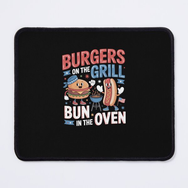 Item preview, Funny Patty Sausage Barbecue Oven Gathering designed and sold by SuperAndSocial.