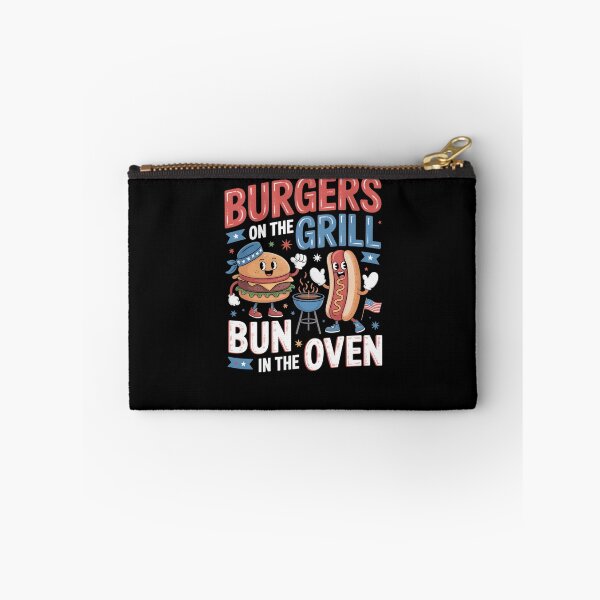 Item preview, Funny Patty Sausage Barbecue Oven Gathering designed and sold by SuperAndSocial.