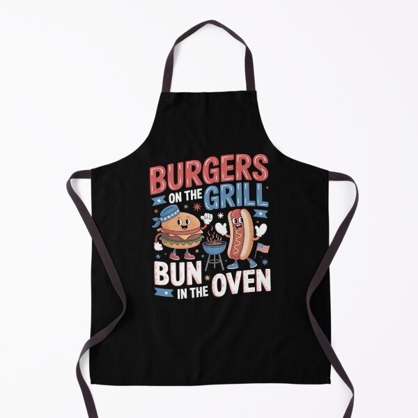 Item preview, Funny Patty Sausage Barbecue Oven Gathering designed and sold by SuperAndSocial.