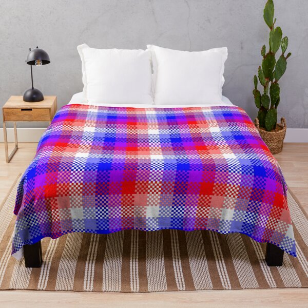 Item preview, Woven Plaid: American Flag/4th Of July 2 designed and sold by SarahJosArt.